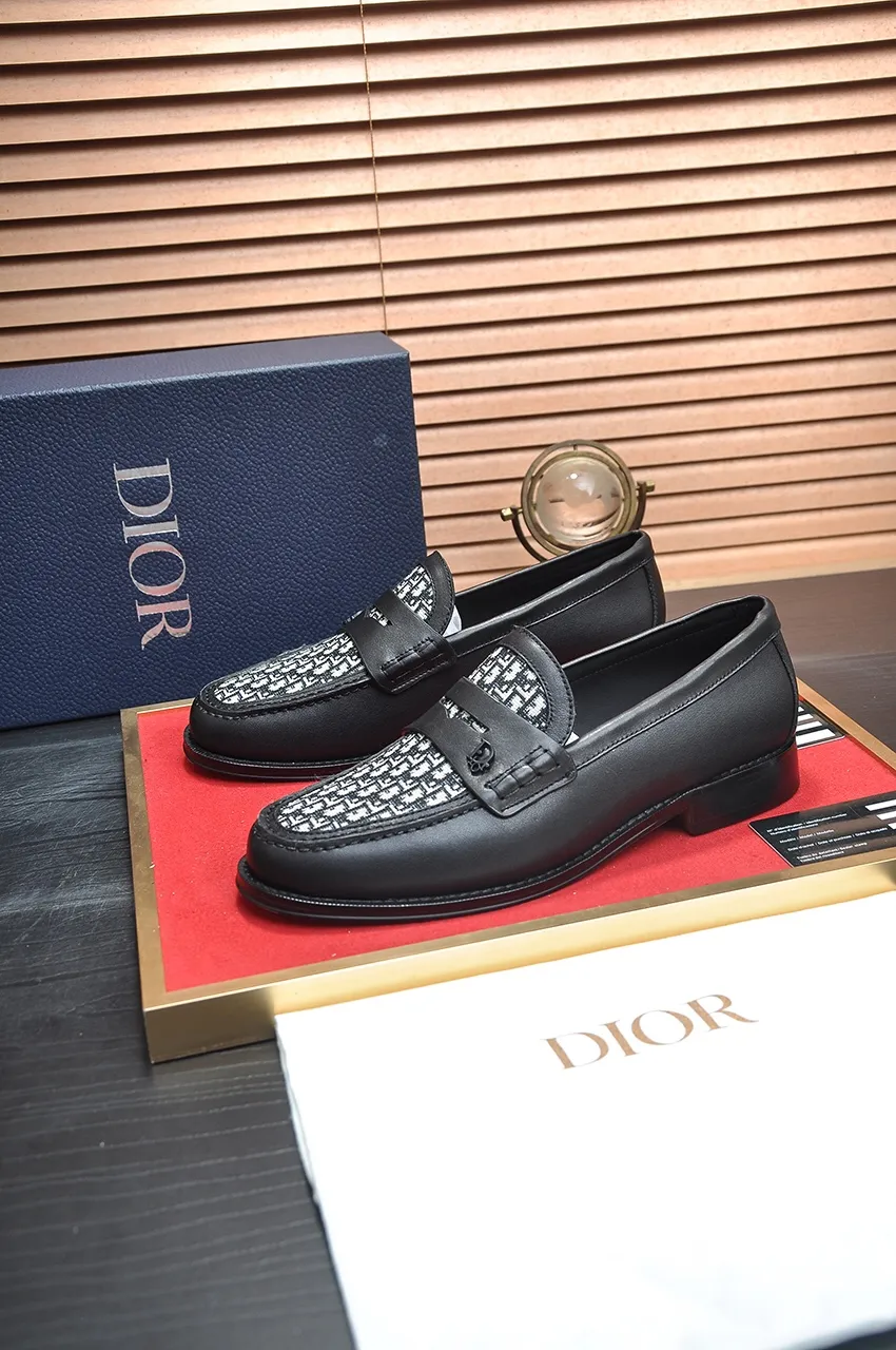 Men's shoes 💰560💶[Dior] (water-dyed cowhide lining) Dior original 1:1 high-quality factory, imported original materials, imported raw cowhide, water-dyed cowhide lining, original TPU outsole, code number: 38-44